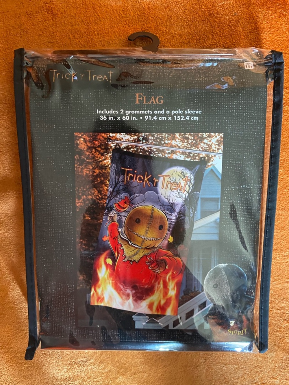 Spirit Halloween Trick 'r Treat Flag